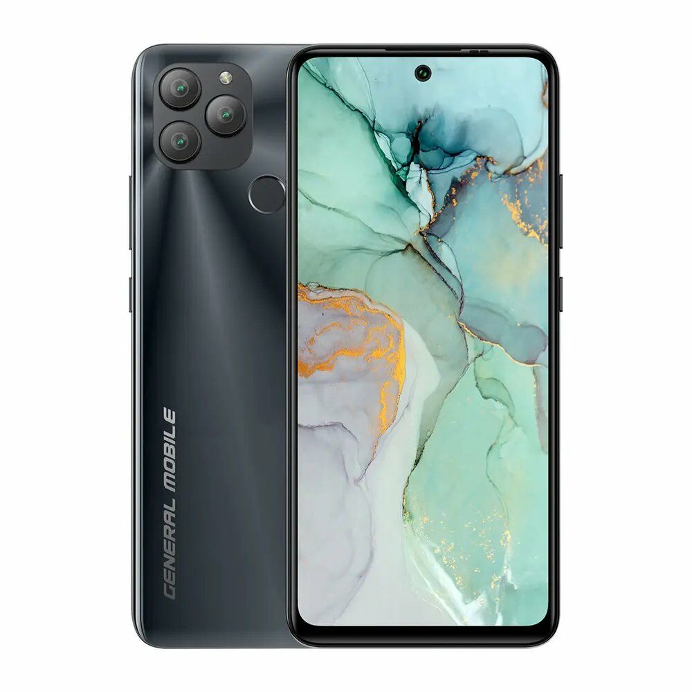 General Mobile Gm 22 Plus 4GB Ram 128GB - Işıltılı Siyah