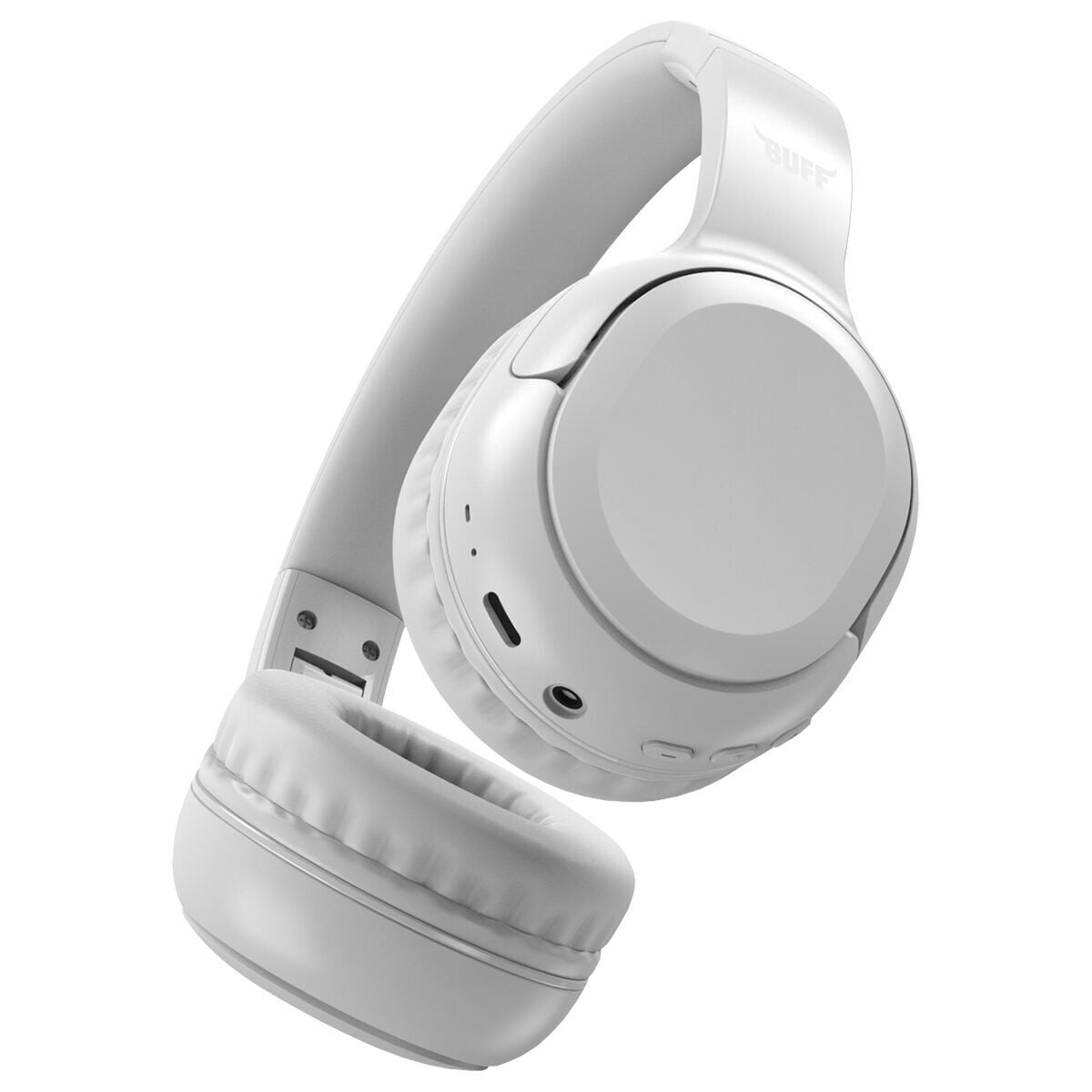 BUFF BF25 BLUETOOTH 5.3 MİKROFONLU KULAKÜSTÜ KABLOSUZ KULAKLIK Beyaz