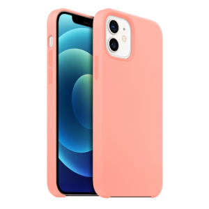Buff Iphone 12 Mini Rubber Fit Pembe Kılıf