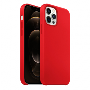 Buff Iphone 12 Pro Max Rubber Fit Kırmızı Kılıf