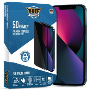 Buff iPhone 13 Mini 5D Privacy Glass Ekran Koruyucu