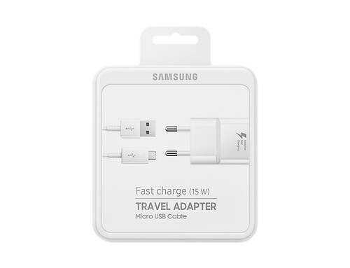 SAMSUNG 15W TYPE-C ŞARJ ALETİ (EP-TA20EBECGWW) Beyaz