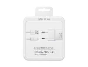 SAMSUNG 15W TYPE-C ŞARJ ALETİ (EP-TA20EBECGWW) Beyaz