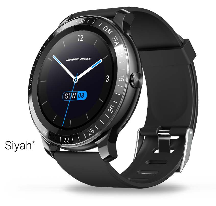 General Mobile Gm Watch Akıllı Saat Siyah