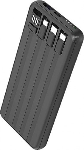 ROBOR R712 DAHİLİ KABLOLU POWERBANK 10000 mAh (OUTLET)