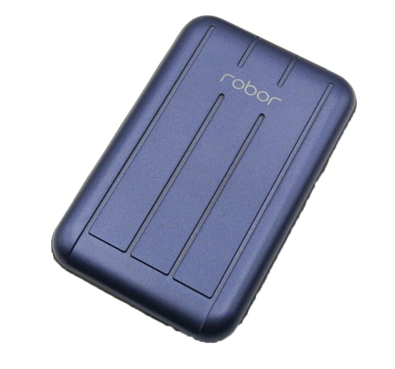 R650 5000 Mah Magnetic Wireless Charger Mavi - Kutusu Açılmış