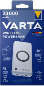 VARTA WIRELESS POWER BANK 20000 mAh