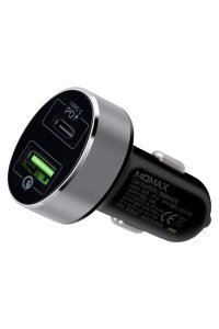 Momax Çift-port Usb & Type-c Pd+qc3.0 Hızlı Araç Şarj Cihazı 38w Uc10d