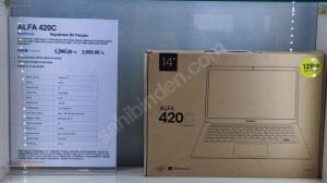 Hometech Alfa 420C Intel Celeron N3350 4GB Ram 128 GB SSD- OUTLET