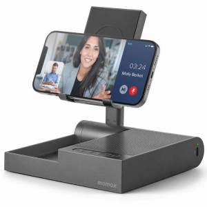 MOMAX Q.CONFERENCE 10W MINI HOPARLÖR VE WIRELESS CHARGER
