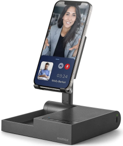 MOMAX Q.CONFERENCE 10W MINI HOPARLÖR VE WIRELESS CHARGER