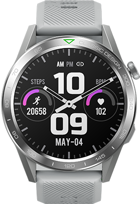 ZEBLAZE BTALK3 STARLIGHT SILVER (YILDIZ IŞIĞI GÜMÜŞÜ) (OUTLET)