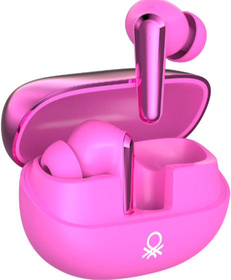 BENETTON & IMIKI T14 ANC PINK VIBE (PEMBE VİBE) BLUETOOTH 5.3 KULAKLIK