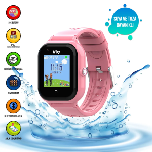 WIKY WATCH 4S AKILLI ÇOCUK SAATİ PINK (PEMBE) (OUTLET)