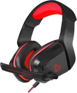 VERTUX SHASTA KABLOLU OYUNCU KULAKLIĞI RED (KIRMIZI)