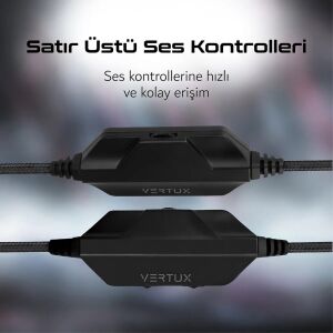 Blitz 7.1 Surround Ses Oyun Kulaklığı Siyah