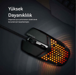 Katana 6 Tuşlu Altıgen Gövdeli Kablolu RGB Oyun Faresi