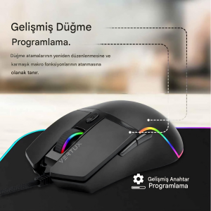 Argon Gecikmesiz Optimum Performanslı Oyun Faresi