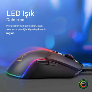 Argon Gecikmesiz Optimum Performanslı Oyun Faresi